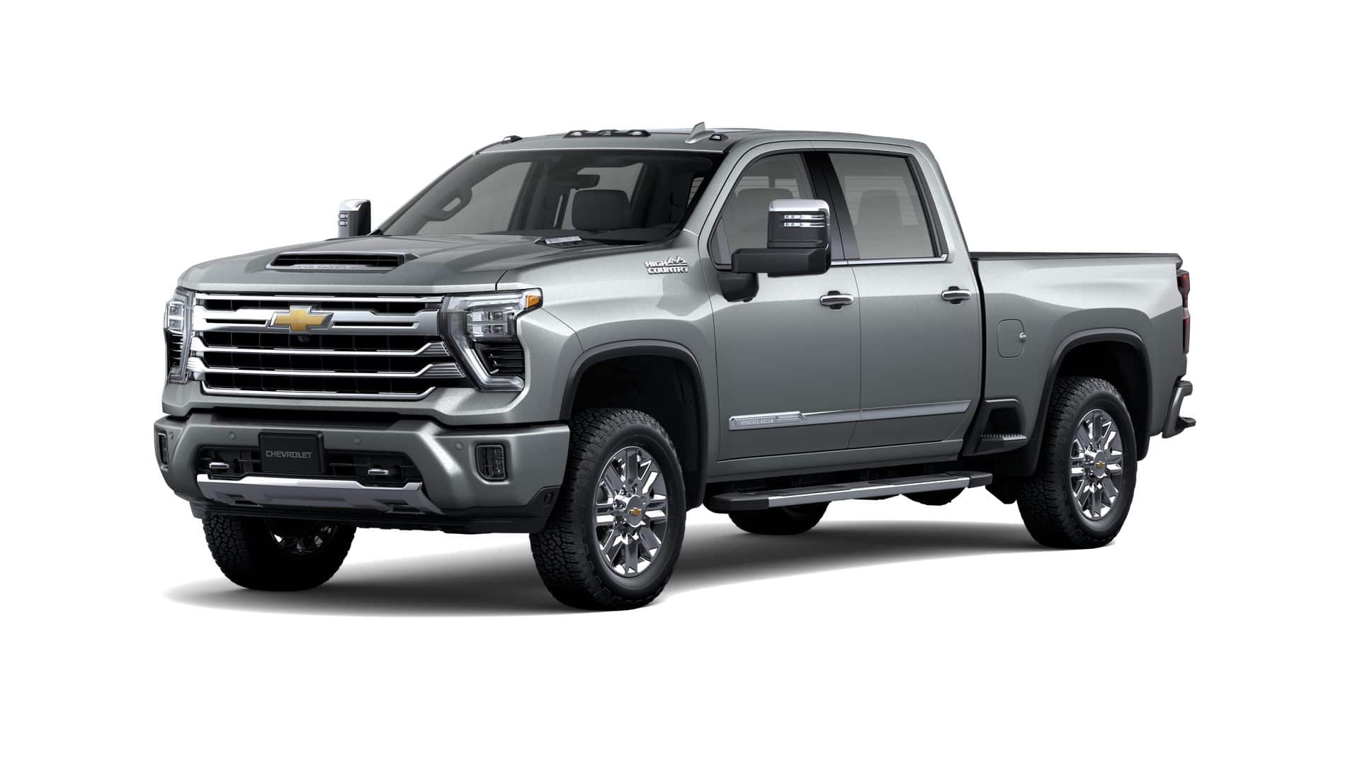 2026 Chevrolet Silverado 2500 HD High Country in Sterling Gray Metallic — front three-quarter view