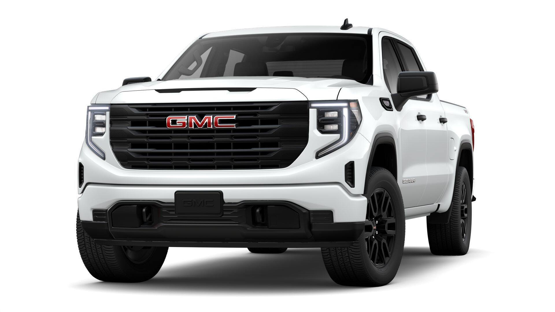 2026 GMC Sierra 1500 Pro in Summit White — front three-quarter view