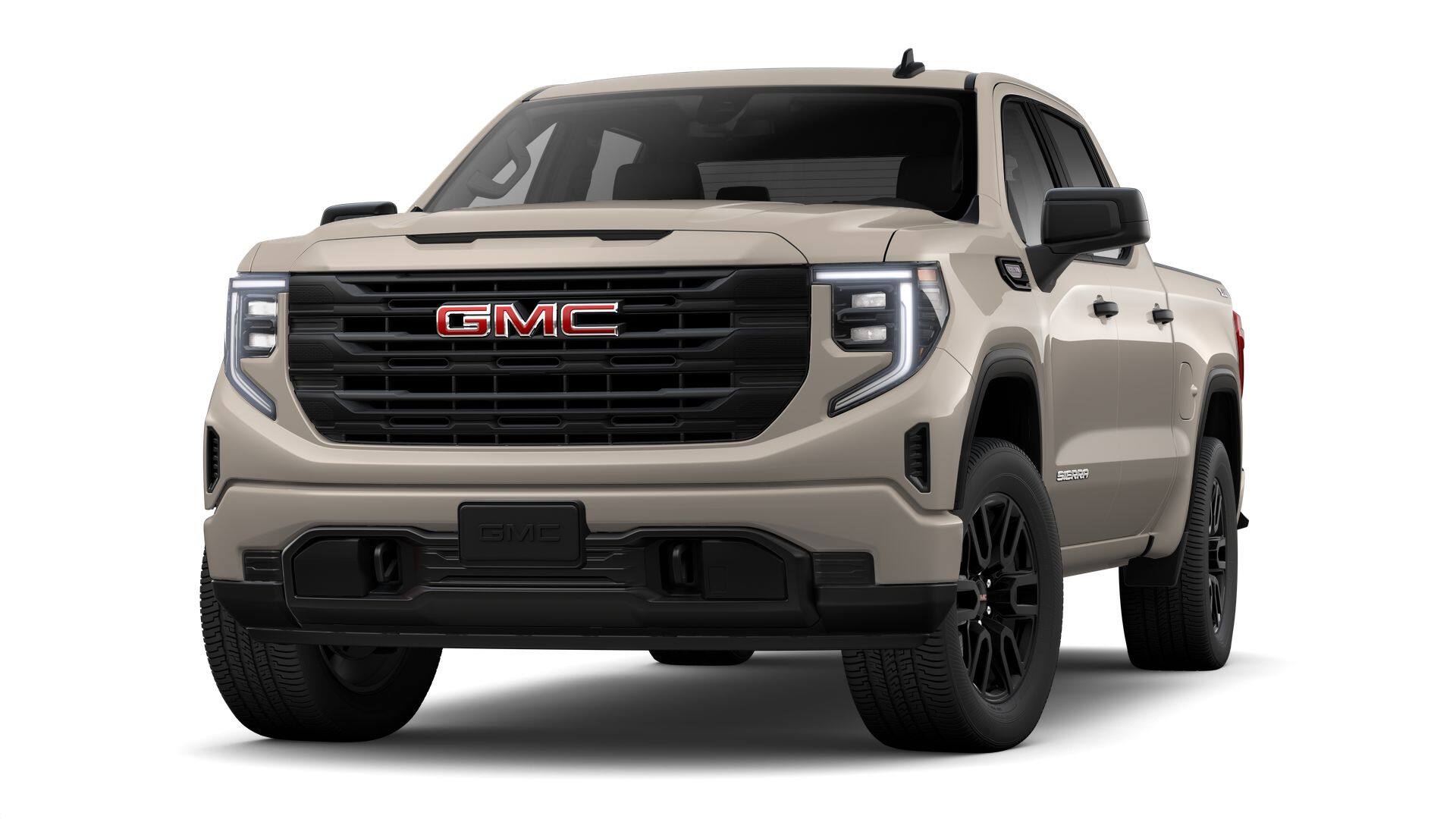 2026 GMC Sierra 1500 Pro in Coastal Dune — front three-quarter view